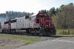 Second road train, second SD60 leader of the day